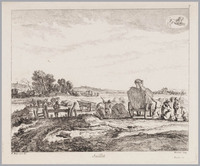 KG 13801
<br/>
De twaalf maanden van het jaar, juli
<br/>
<em>Weirotter, François Edmund (1730-1771)</em>